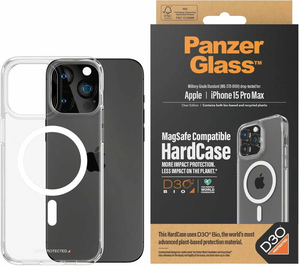 Panzer Glass PanzerGlass™ HardCase MagSafe Suderinamas su D3O iPhone 15 Pro Max