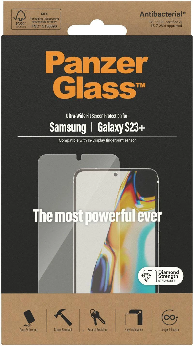 Panzer Glass PanzerGlass Samsung Galaxy S23+ Ultra-Wide fit AB | PanzerGlass