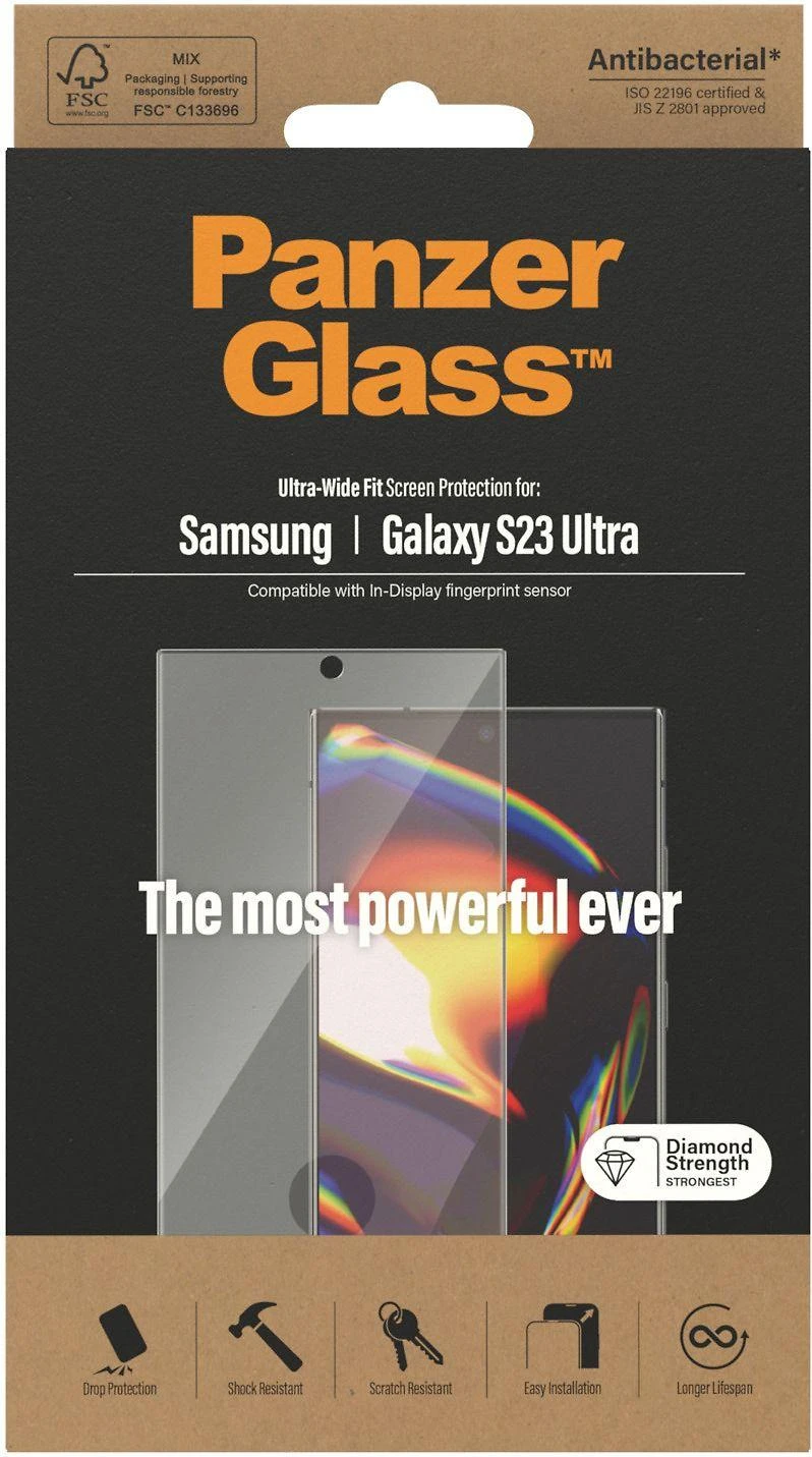 Panzer Glass PanzerGlass Samsung Galaxy S23 Ultra, Ultra-Wide FP AB | PanzerGlass