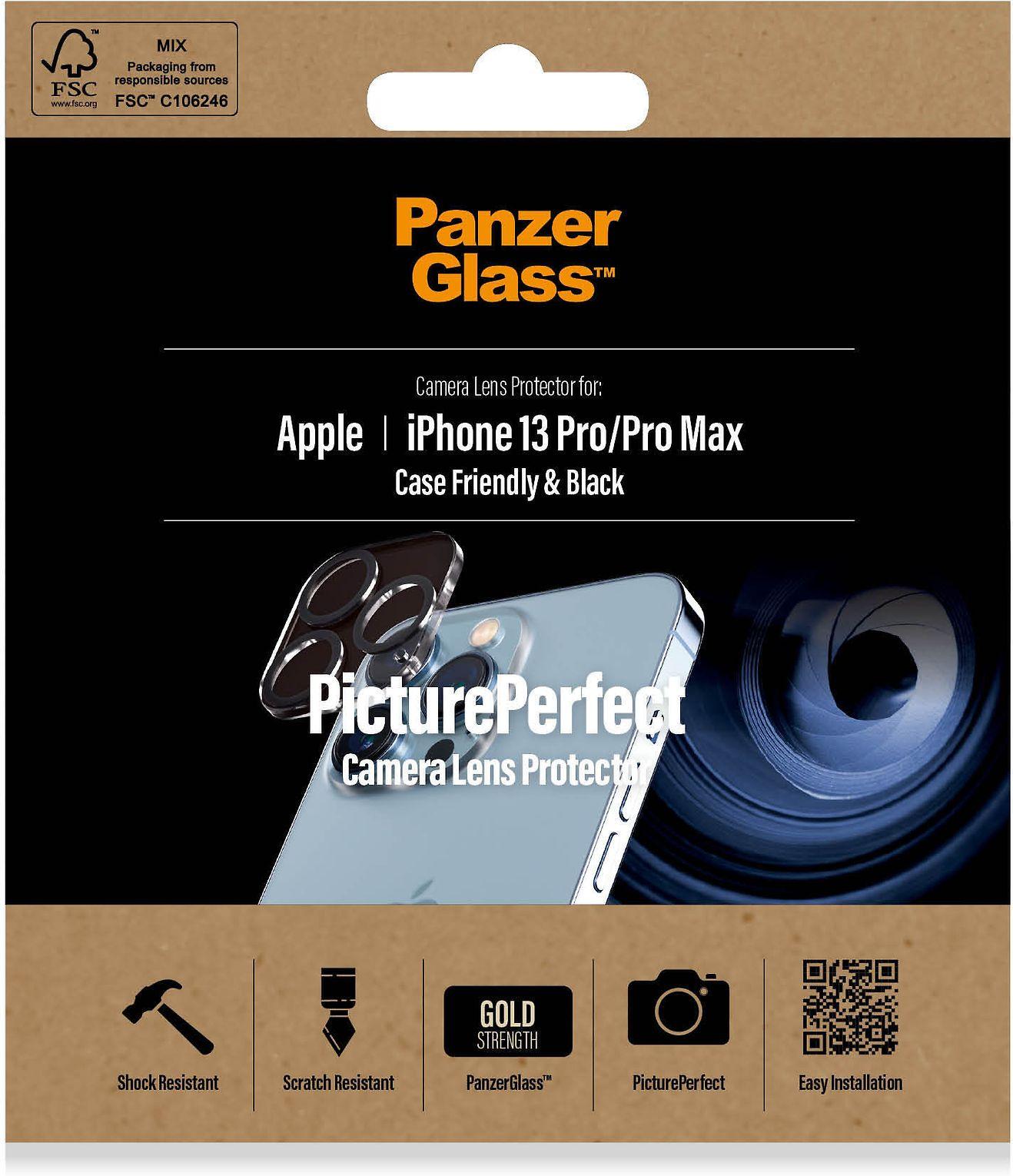 Panzer Glass Apsauginis stiklas telefono kamerai Apple iPhone 13 Pro / 13 Pro Max PanzerGlass Camera Protector (0384)