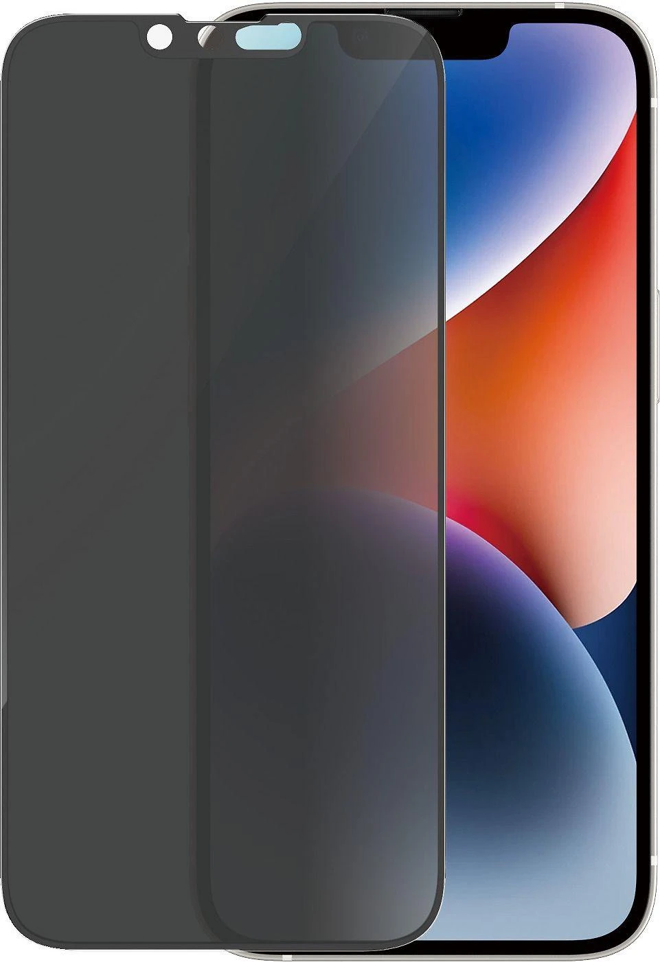 Panzer Glass PanzerGlass | Ekrano apsauga | Apple | iPhone 14/13/13 Pro | Stiklas | Juodas | Itin platus pritaikymas | Privatumas