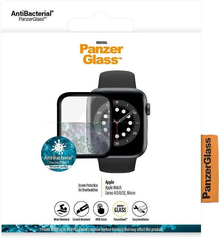 Apsauginis ekrano dėklas Apple Watch 4/5, Juodos spalvos, 44mm