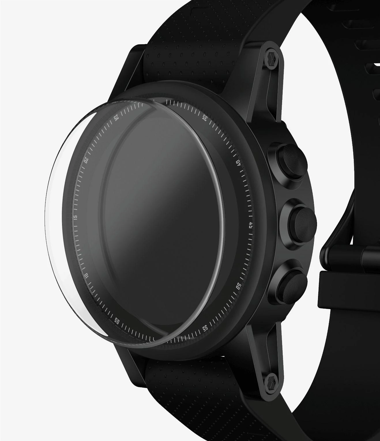 Apsauginė ekrano plėvelė PanzerGlass išmaniojo laikrodžio Garmin, 36mm
