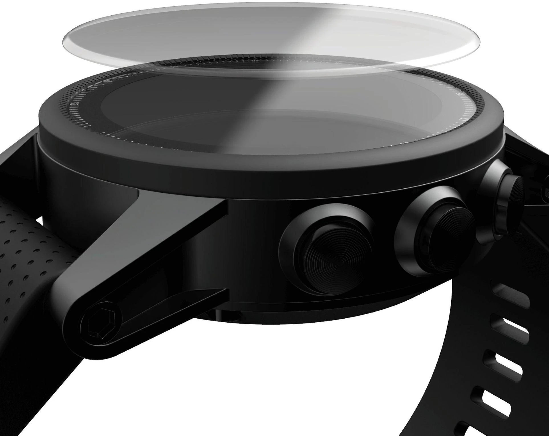 Apsauginė ekrano plėvelė PanzerGlass išmaniojo laikrodžio Garmin, 36mm