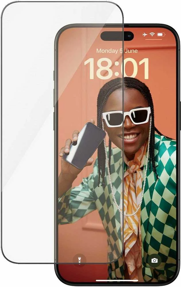 Panzer Glass PanzerGlass | Ekrano apsauga | Apple | IPhone 15 Pro Max | Stiklas | Skaidrus | Itin platus prigludimas, atsparus įbrėžimams, apsauga nuo kritimo, pridedamas „EasyAligner“.