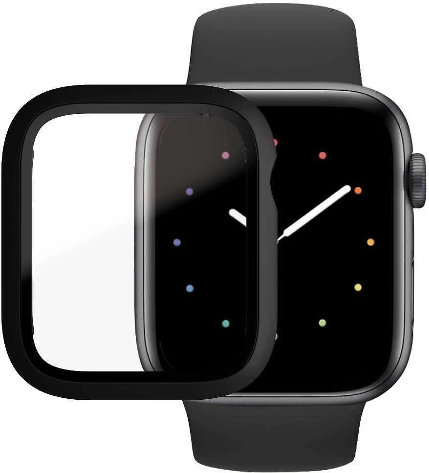 Panzer Glass PanzerGlass Viso korpuso Apple Watch Series 4/5/6/Se 44mm ekrano apsauga, Juoda