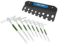 Park Tool THT-1 8 dalių Torx veržliarakčių rinkinys, T formos rankena