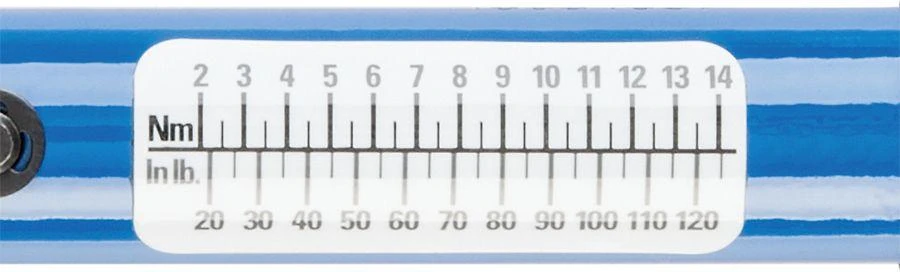 Park Tool Parkavimo įrankis TW-5.2 sukimo momento veržliaraktis, 3/8 colio, 2-14 Nm