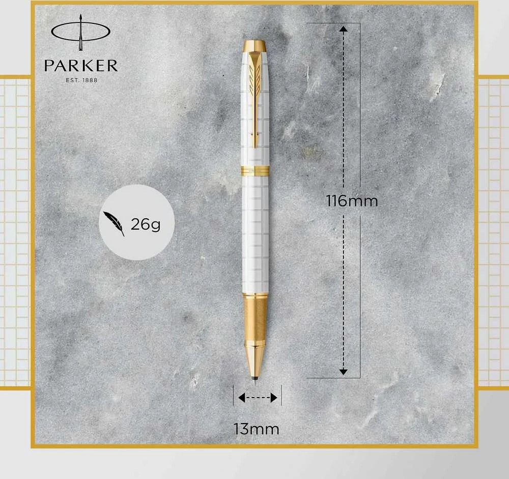 Rašiklis PARKER IM Premium Pearl Fine
