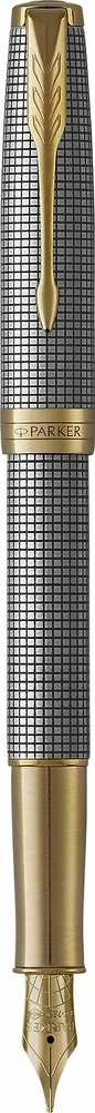 Plunksnakotis Parker Sonnet Premium Chiselled Sidabrinis GT (F) - 1931489