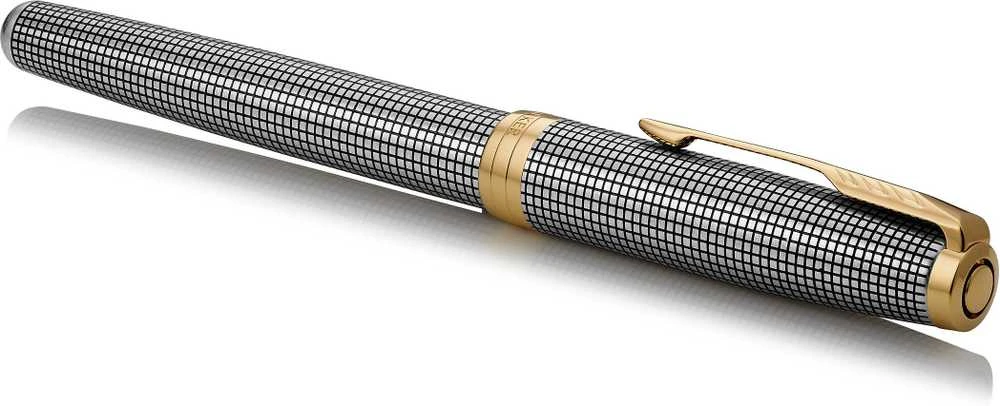 Plunksnakotis Parker Sonnet Premium Chiselled Sidabrinis GT (F) - 1931489