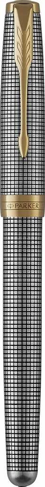 Plunksnakotis Parker Sonnet Premium Chiselled Sidabrinis GT (F) - 1931489