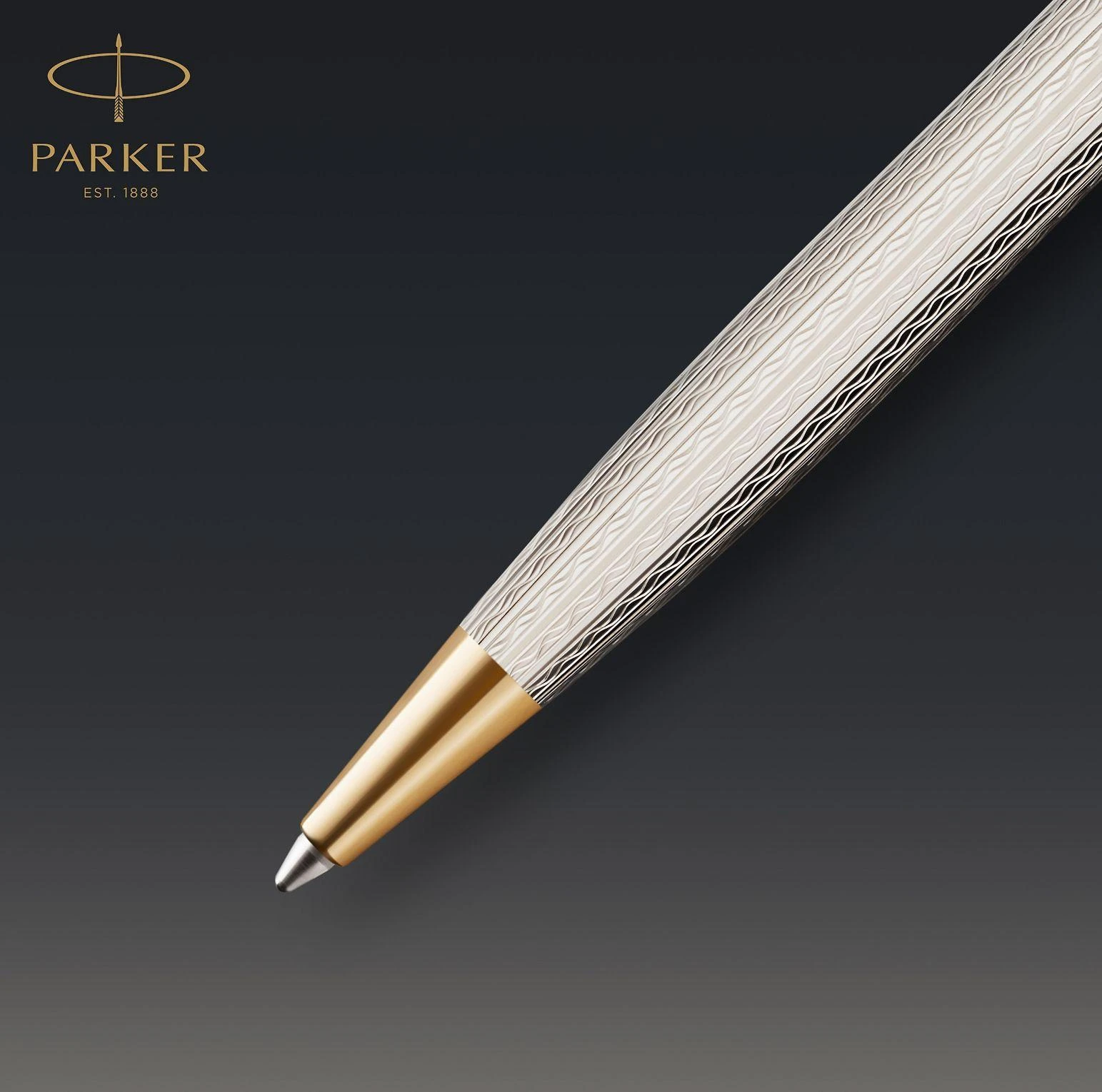 Tušinukas Parker Sonnet Premium Sidabrinis Mistral GT – 2119796