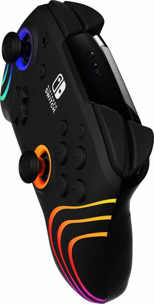PDP Gaming Afterglow Wave Enhanced Laidinis valdiklis skirtas XBOX Series X|S, One, PC | Juoda