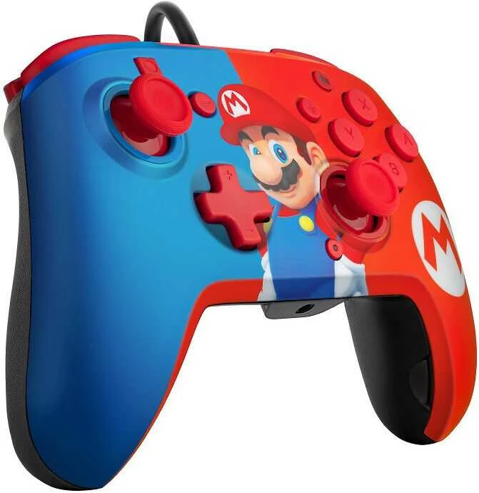 PDP Delux+ Audio Mario laidinis valdiklis skirtas Nintendo Switch