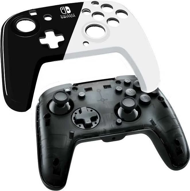 Pad PDP Faceoff Deluxe+ Audio Juodas/Baltas (500-134-EU-BW)