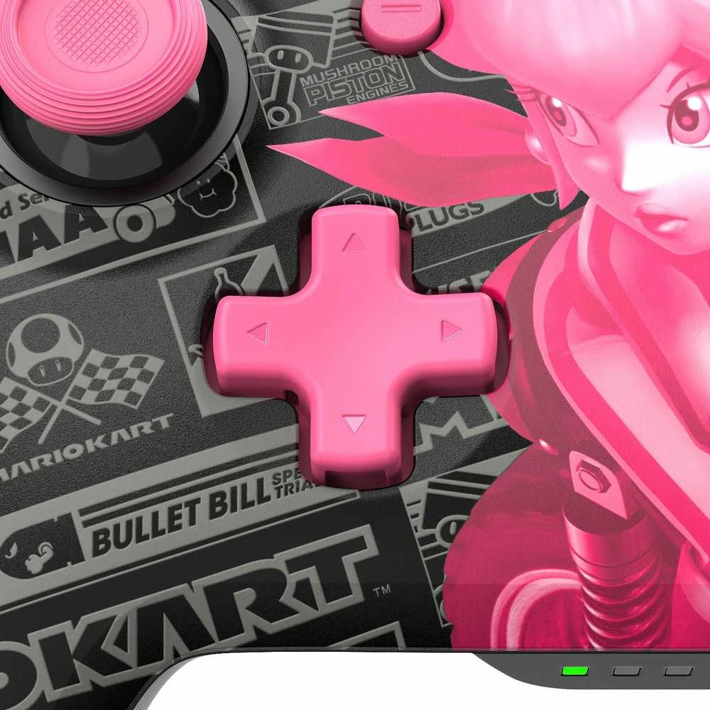 Sourcing PDP belaidis valdiklis Rematch Glow Nintendo Switch Grand Prix Peach | Tiekimas