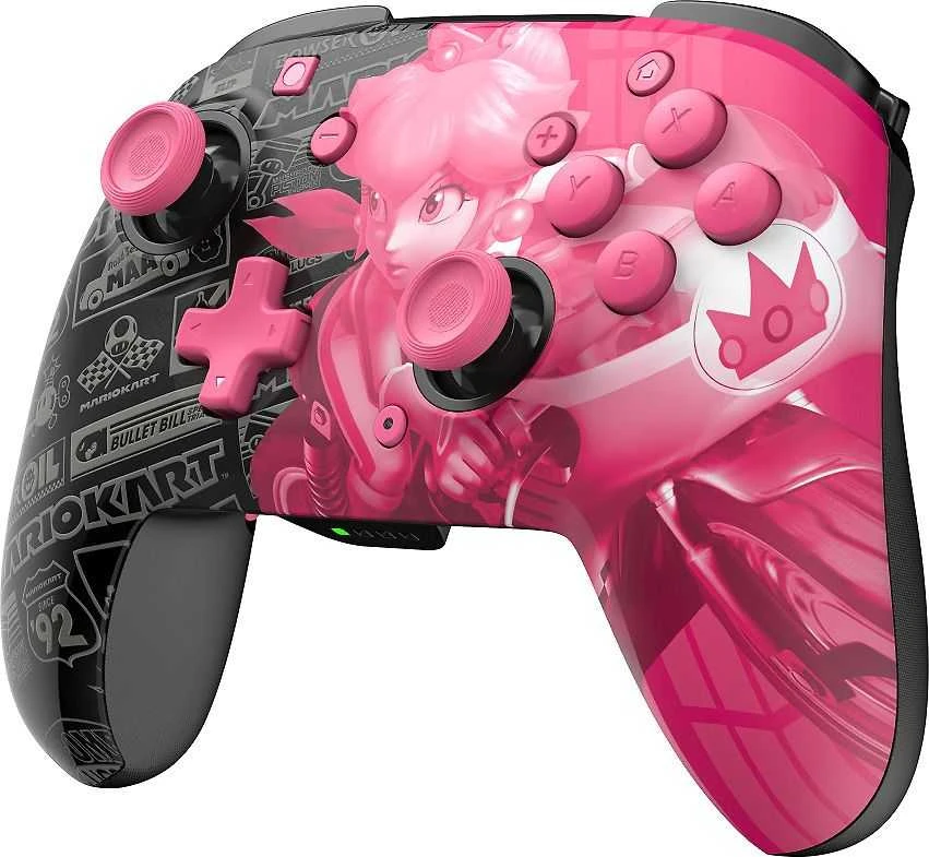 Sourcing PDP belaidis valdiklis Rematch Glow Nintendo Switch Grand Prix Peach | Tiekimas
