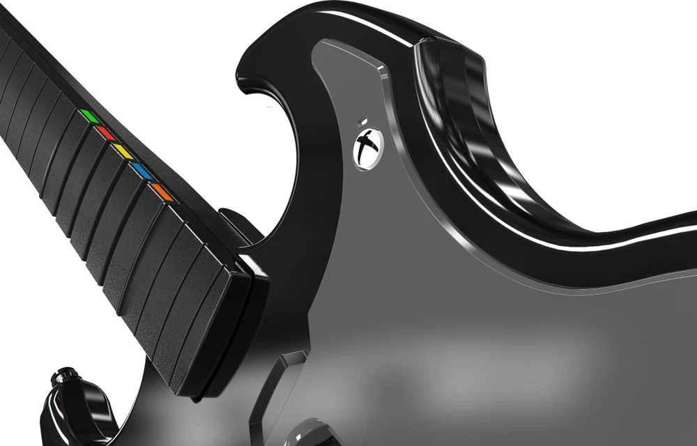 PDP Riffmaster Juoda, Pilka Gitara Analoginis / skaitmeninis PC, XBOX One, XBOX Series S, XBOX Series X