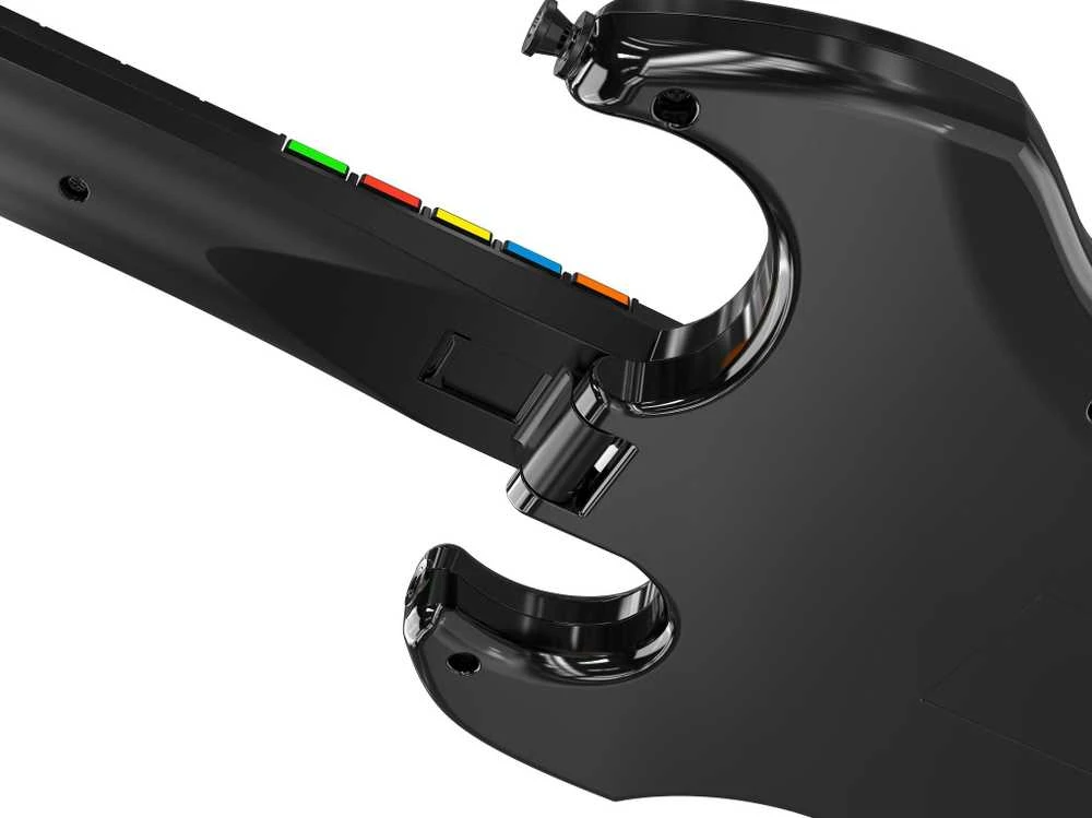 PDP Riffmaster Juoda, Pilka Gitara Analoginis / skaitmeninis PC, XBOX One, XBOX Series S, XBOX Series X