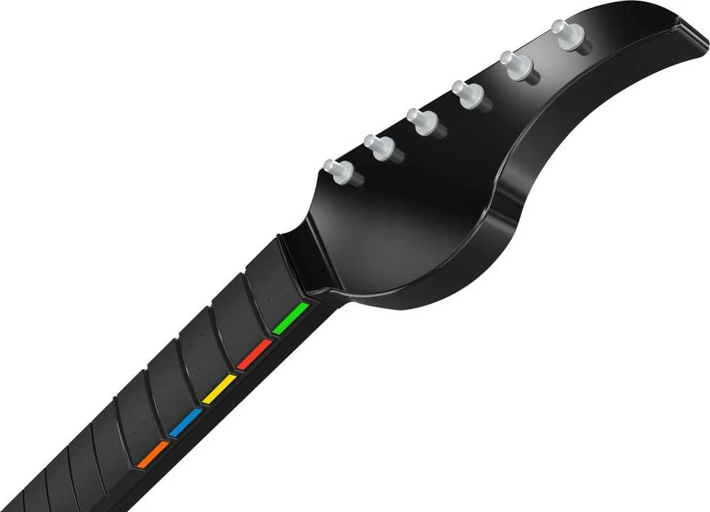 PDP Riffmaster Juoda, Pilka Gitara Analoginis / skaitmeninis PC, XBOX One, XBOX Series S, XBOX Series X