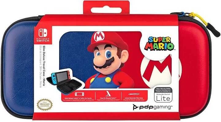PDP Nintendo Switch Mario Slim Travel Deluxe dėklas