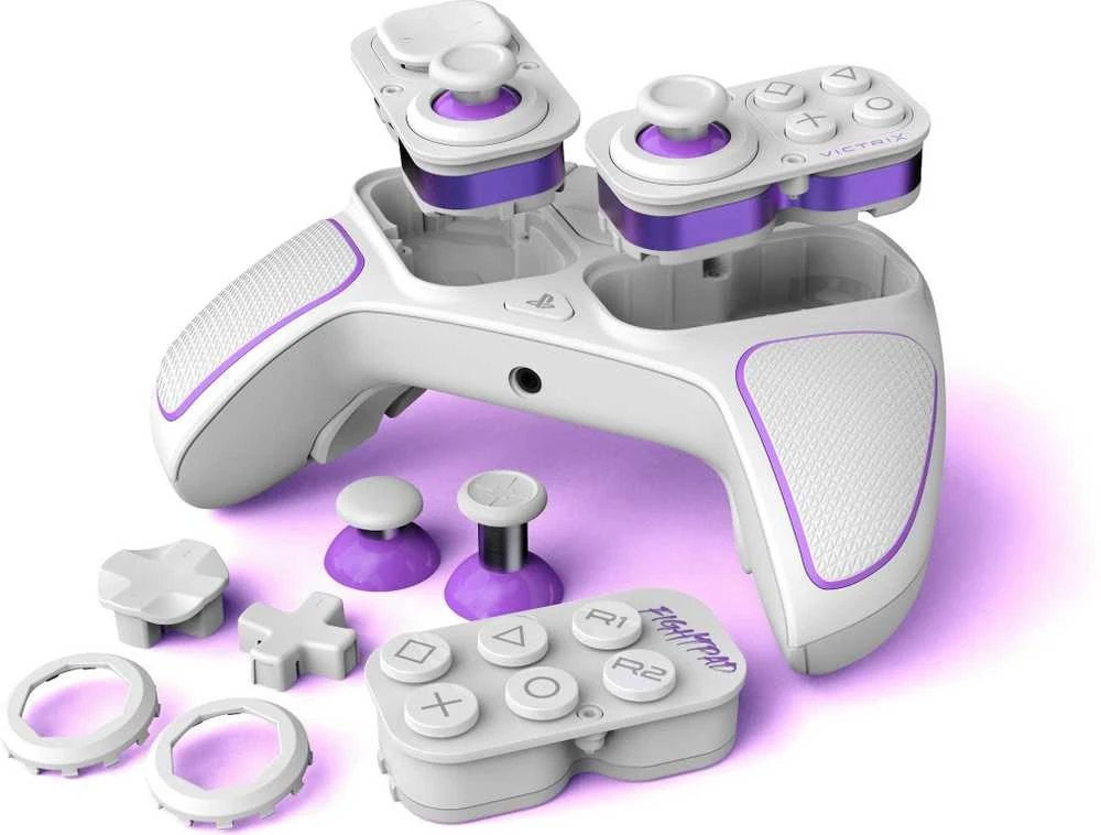 PDP Victrix Pro BFG Belaidis Pultelis | PS4/PS5/PC | Baltas