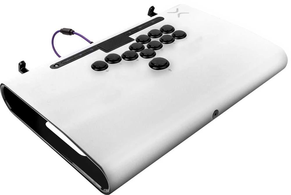 PDP Victrix Pro FS-12 arkadinis kovos lazdas, baltas, licencijuotas