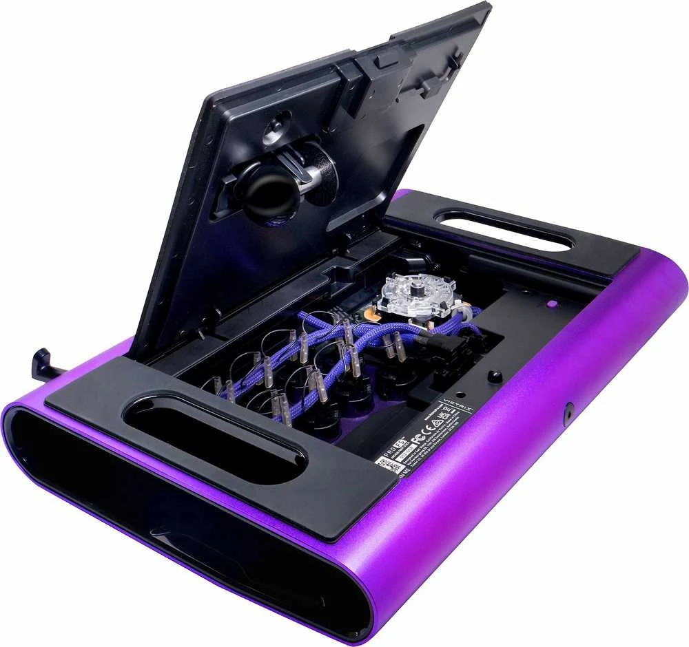 pdp Victrix Pro FS Arcade Fight Stick -peliohjain, purpura, PS4 / PS5 / PC