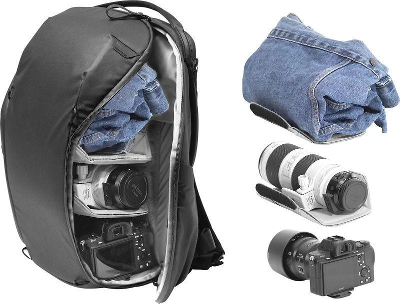 Peak Design Everyday kuprinė Zip V2 20L, juoda