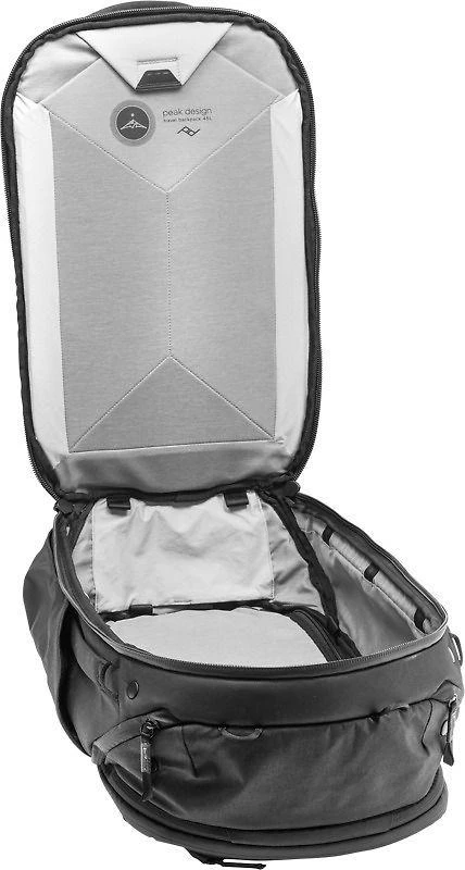 Peak Design Travel Backpack 45L -päiväreppu, musta