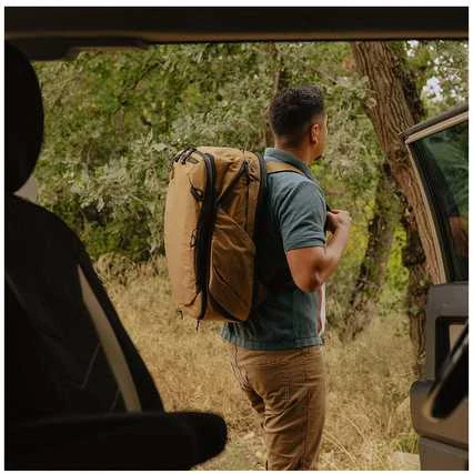 Turistinė kuprinė Peak Design Travel Backpack 45L, coyote