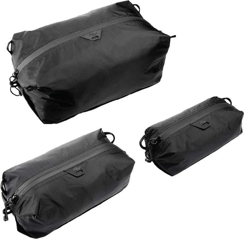 Peak Design Ultralight Packing Cube -pakkauspussit, XXS-XS-S, musta