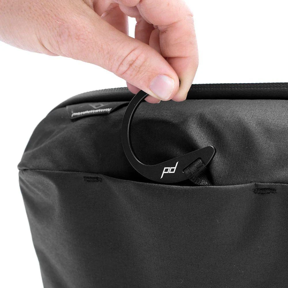Peak Design Wash Pouch -toilettilaukku, musta