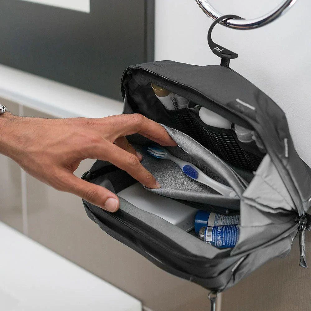 Peak Design Wash Pouch -toilettilaukku, musta