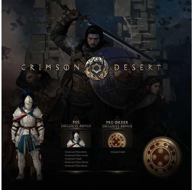 Crimson Purpurinė dykuma PS5
