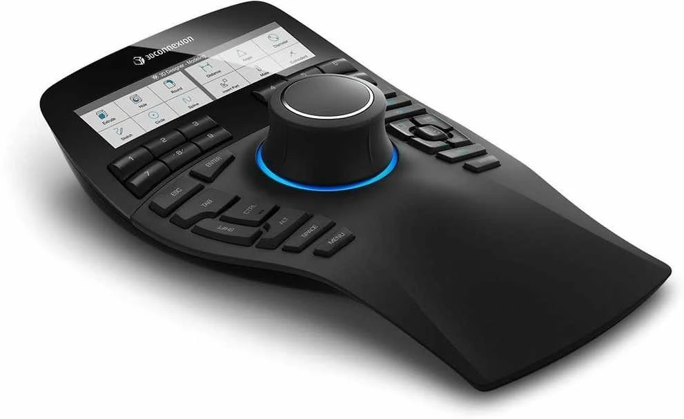 Pelė Hewlett Packard (HP) Myszka 3DConnexion SpaceMouse Enterprise su laidu juoda