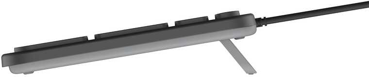 Klaviatūra Contour Balance Mid-Size su laidu Układ Pan Nordic Juoda (CDKBBALPN21600)