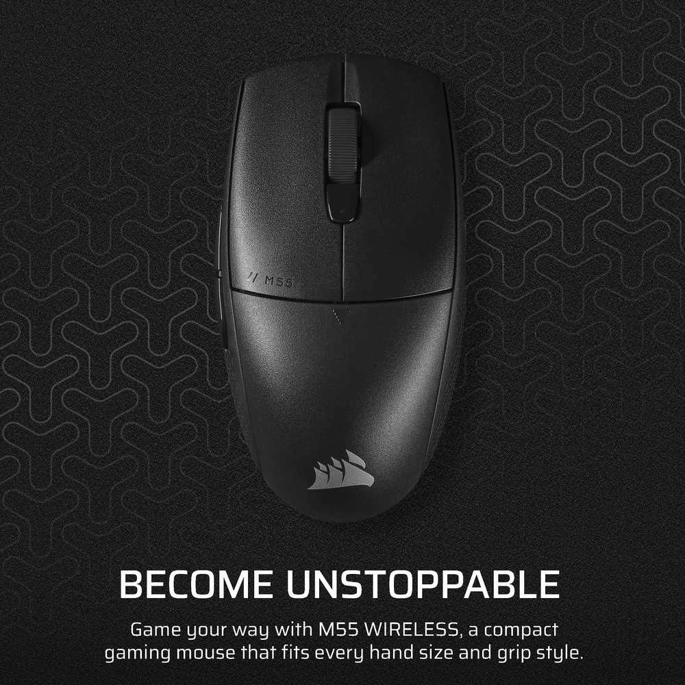 CORSAIR M55 Belaidė pelė žaidimams 24000 DPI Juodas