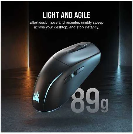 CORSAIR M75 WIRELESS Lightweight RGB Pelė žaidimams - Juodas
