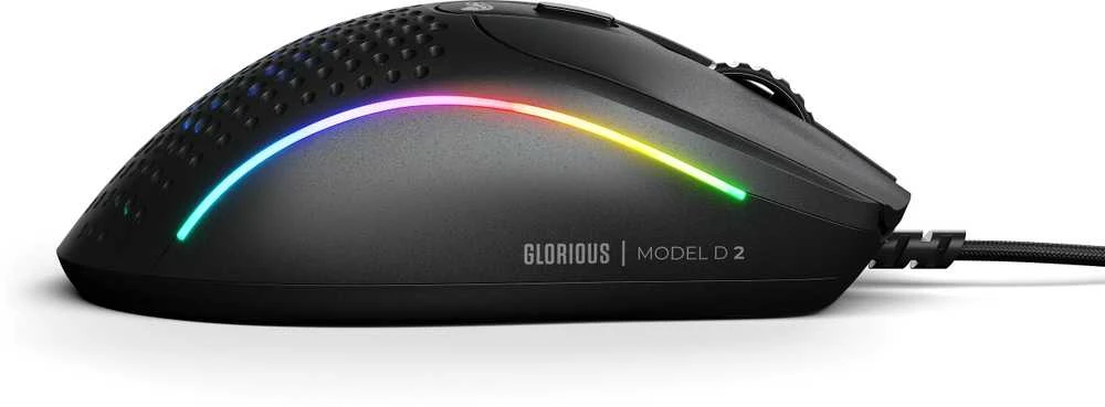 Glorious Model D 2 žaidimų pelė – juodos spalvos
