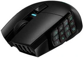 Pelė Kaytetyt Tuotteet Käytetty Corsair Scimitar Elite Wireless langaton pelihiiri, musta