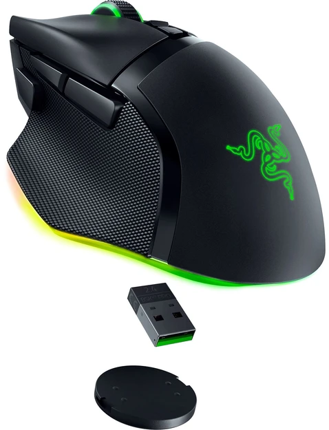Pelė Kaytetyt Tuotteet Käytetty Razer Basilisk V3 Pro langaton pelihiiri, musta