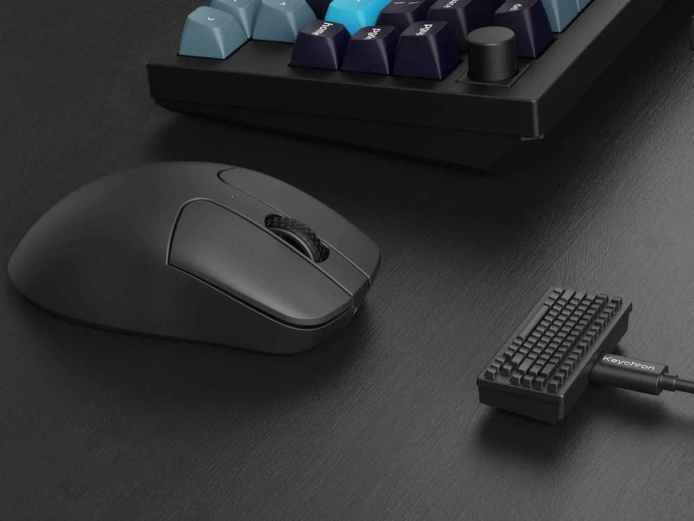 Bevielė Žaidimų Pelė Keychron M2 4K (Juoda)
