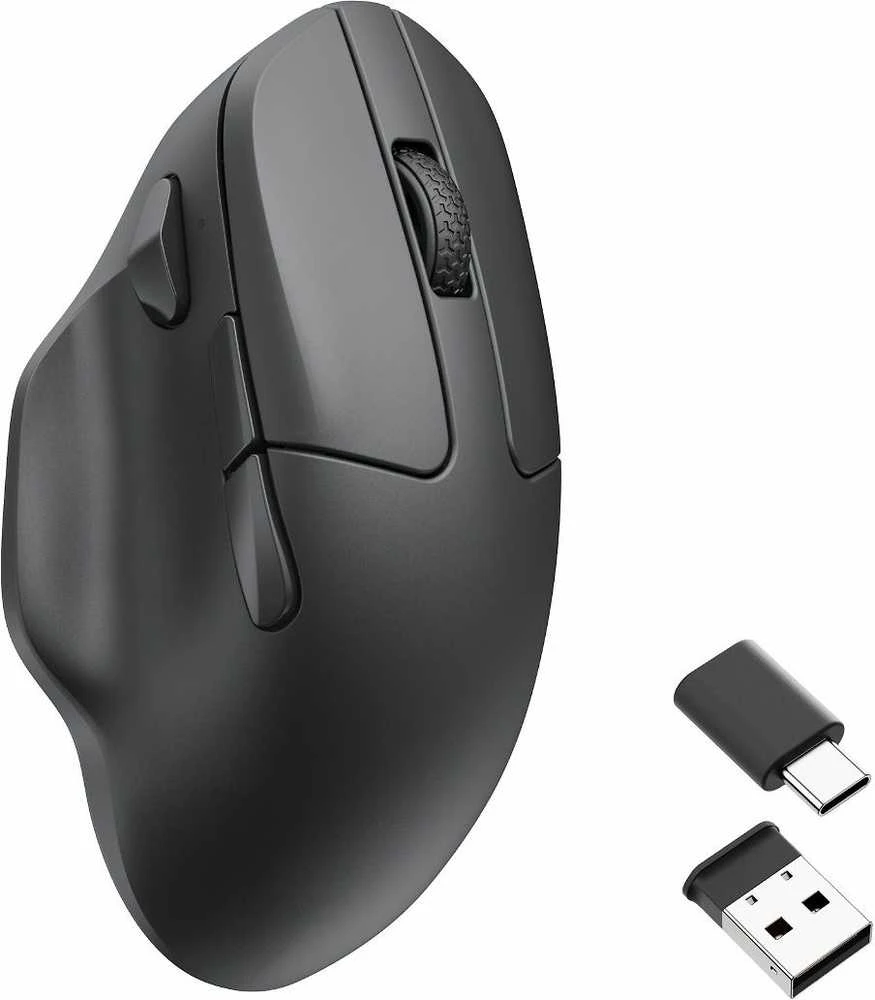 Keychron M7 Wireless Juodas (Juoda) Belaidė Žaidimų Pelė