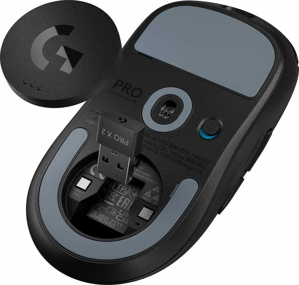 Žaidimų pelė Logitech G Pro X Superlight 2, juoda