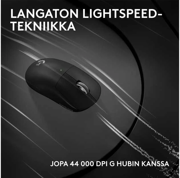 Logitech G PRO X SUPERLIGHT 2c LIGHTSPEED Wireless Belaidė Žaidimų Pelė | Juodas