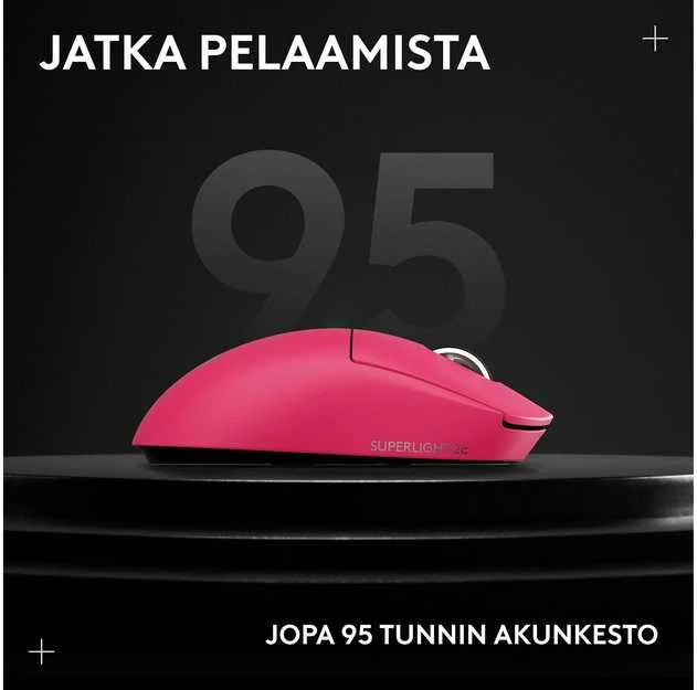 Logitech G PRO X SUPERLIGHT 2c LIGHTSPEED Wireless Belaidė Žaidimų Pelė | Rožinė