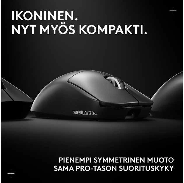Logitech G PRO X SUPERLIGHT 2c LIGHTSPEED Wireless Belaidė Žaidimų Pelė | Juodas