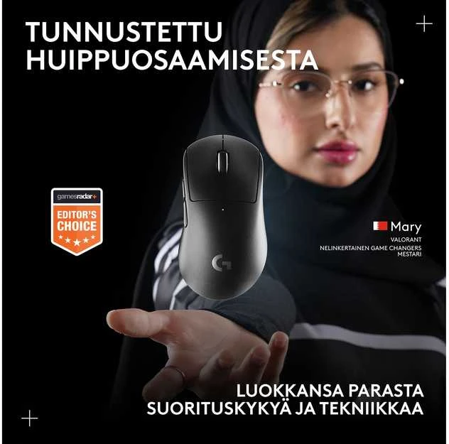 Logitech PRO X S LGT 2 DEX Pelė TORPEDO - EMSNO LANGEWR2I-934BLACKRTL
